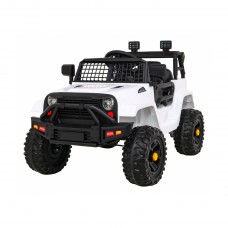 Дитяча акумуляторна машинка Jeep Dark Night Біла