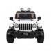 Дитяча акумуляторна машинка Jeep Wrangler Rubicon Біла