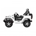 Дитяча акумуляторна машинка Jeep Wrangler Rubicon Біла