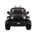Дитяча акумуляторна машинка Jeep Wrangler Rubicon Чорна
