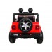Дитяча акумуляторна машинка Jeep Wrangler Rubicon Червона