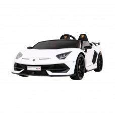 Дитяча акумуляторна машинка Lamborghini SVJ DRIFT Біла