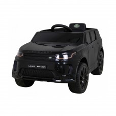 Дитяча акумуляторна машинка Land Rover Discovery Sport Чорна