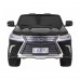 Дитяча акумуляторна машинка Lexus LX570 Чорна