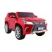 Дитяча акумуляторна машинка Lexus LX570 Червона