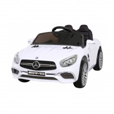 Дитяча акумуляторна машинка Mercedes Benz AMG SL65 S Біла