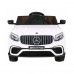 Дитяча акумуляторна машинка Mercedes Benz GLC63S Біла