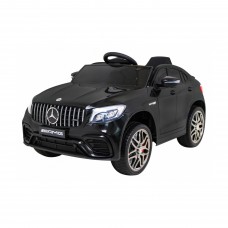 Дитяча акумуляторна машинка Mercedes Benz GLC63S Чорна
