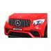 Дитяча акумуляторна машинка Mercedes Benz GLC63S Червона