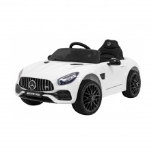 Дитяча акумуляторна машинка Mercedes Benz GT Біла