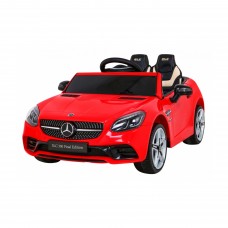 Дитяча акумуляторна машинка Mercedes Benz SLC300 Червона