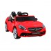 Дитяча акумуляторна машинка Mercedes Benz SLC300 Червона