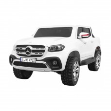 Дитяча акумуляторна машинка Mercedes Benz X-Class Біла