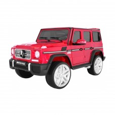 Дитяча акумуляторна машинка Mercedes AMG G65 Червона