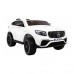 Дитяча акумуляторна машинка Mercedes GLC 63S Біла