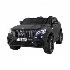Дитяча акумуляторна машинка Mercedes GLC 63S Чорна