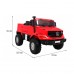 Дитяча акумуляторна машина Mercedes-Benz Zetros Red + 2-місний + Багажне відділення + Пульт