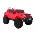 Дитяча акумуляторна машина Mighty Jeep Red + 2 місця + привід 4х4 + 2 багажника