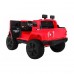 Дитяча акумуляторна машина Mighty Jeep Red + 2 місця + привід 4х4 + 2 багажника