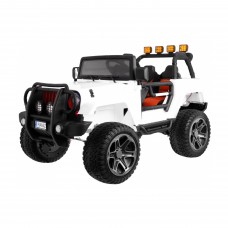Дитячий акумуляторний позашляховик Jeep Monster 4x4 Білий