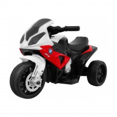 Акумуляторний мотоцикл BMW S1000 RR Mini дитячий Червоний + 3 колеса + Звук + LED