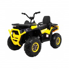 Дитячий акумуляторний квадроцикл Quad ATV Desert Жовтий
