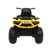Дитячий акумуляторний квадроцикл Quad ATV Desert Жовтий