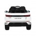 Дитяча акумуляторна машинка Range Rover Evoque Біла
