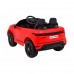 Дитяча акумуляторна машинка Range Rover Evoque Червона