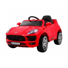Дитяча акумуляторна машинка Turbo-S Червона