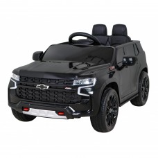 Дитяча акумуляторна машинка Chevrolet Tahoe Чорна
