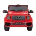 Дитяча акумуляторна машинка Mercedes AMG G63 Червона