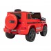 Дитяча акумуляторна машинка Mercedes AMG G63 Червона