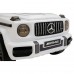 Дитяча акумуляторна машинка Mercedes AMG G63. Біла