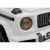 Дитяча акумуляторна машинка Mercedes AMG G63. Біла
