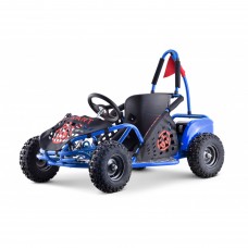 Дитячий акумуляторний картинг Fast Dragon Blue 30 км/год