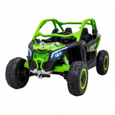 Дитяча акумуляторна машинка Баггі Maverick Turbo RR Green