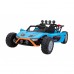 Дитяча акумуляторна машинка Buggy Racing 5 синя