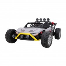 Машинка Buggy Racing 5 на акумуляторі для дітей +3. Сірий + Двигуни 2х200Вт + Пульт + Повільний Старт