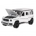 Металевий кузов + Відкриваються вручну елементи Mercedes-AMG G 63 білий RASTAR модель 1:32
