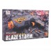 Дитячий іграшковий пістолет Blaze Storm для дітей 8+ 20 безпечних куль + пружинний механізм Сірий ZMI.ZC7150