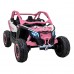 Дитяча акумуляторна машинка Баггі Maverick Turbo RR Рожева