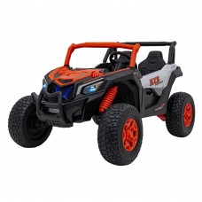 Дитячий акумуляторний квадроцикл UTV X3 Off-Road помаранчевий