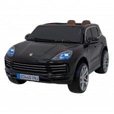 Дитяча акумуляторна машинка Porsche Cayenne S Чорна
