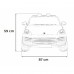 Дитяча акумуляторна машинка Porsche Cayenne S Чорна