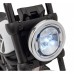 Дитячий акумуляторний мотоцикл Чоппер FASTER Білий + FM Радіо + Аудіо панель + LED