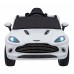 Дитяча акумуляторна машинка Aston Martin DBX Біла