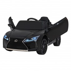 Дитяча акумуляторна машинка Lexus LC500 Чорна