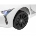 Дитяча акумуляторна машинка Lexus LC500 Біла