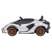 Lamborghini SIAN на акумуляторі для дітей Білий + Пульт + EVA + Free Start + Audio LED